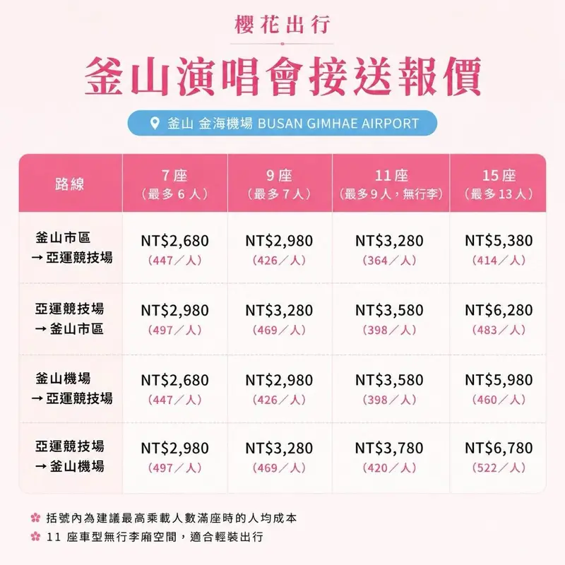 演唱會接送活動宣傳圖 6
