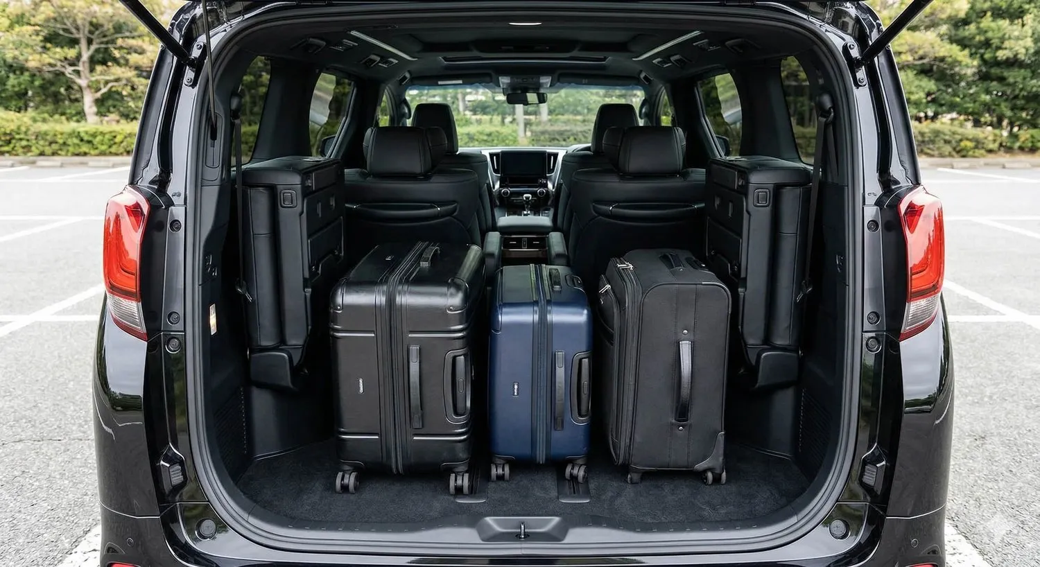 Alphard 行李廂空間