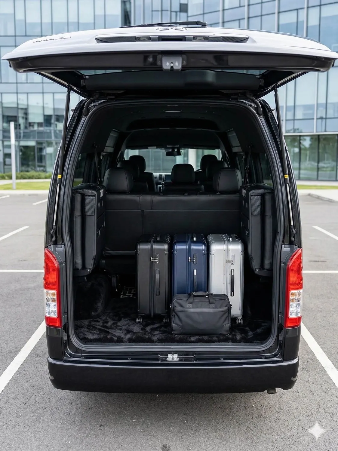 Hiace 14座座椅配置