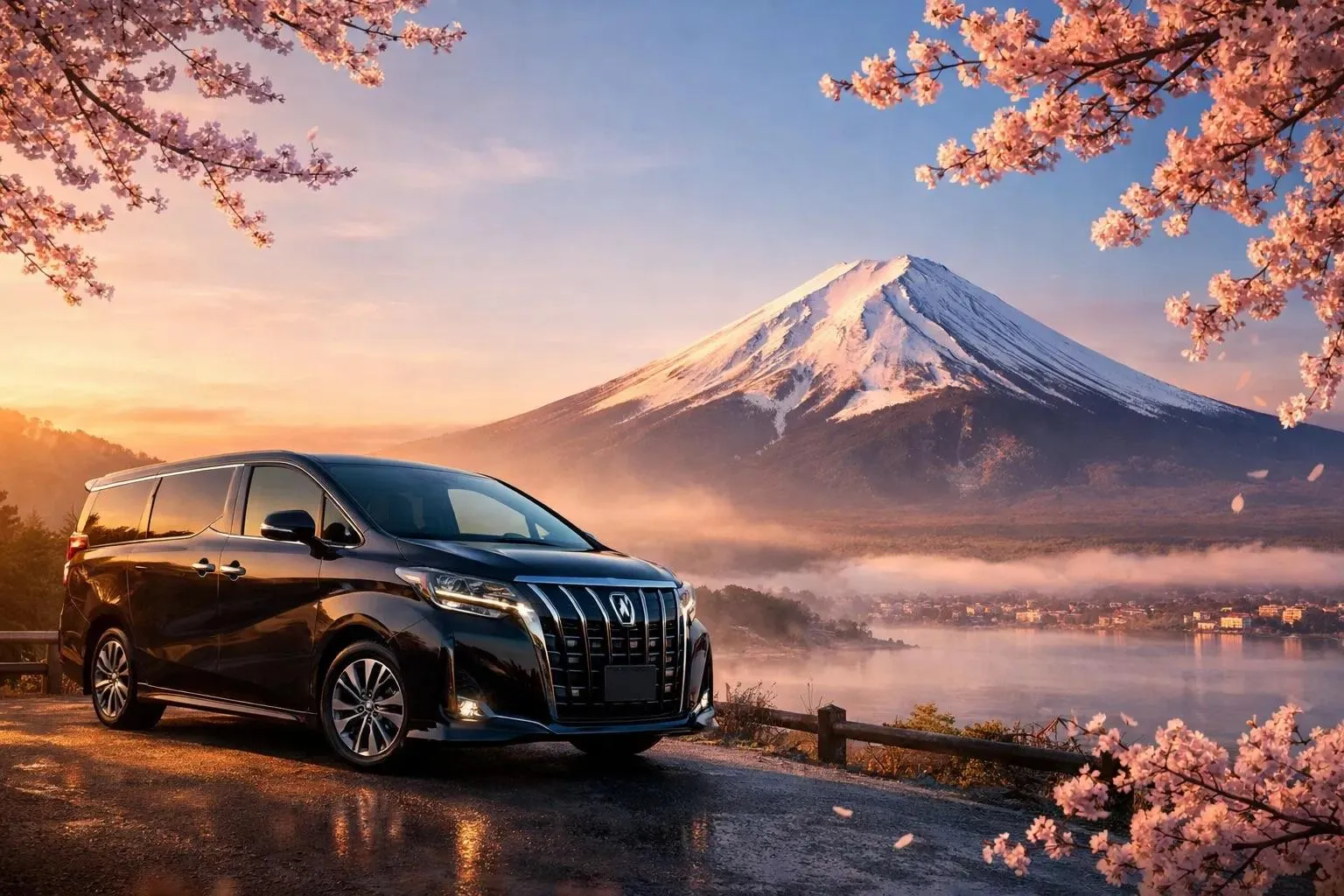 日本櫻花富士山包車旅遊