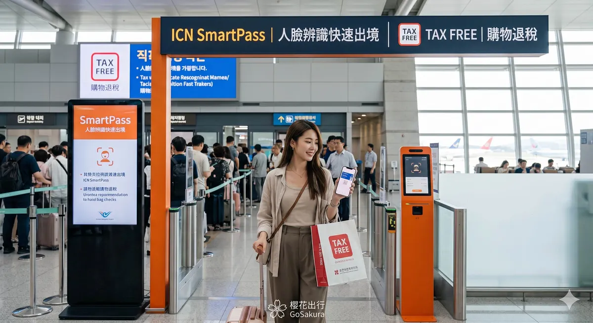 2026 韓國退稅新制與自動通關全攻略：醫美退稅取消、SmartPass 與 SeS 懶人包