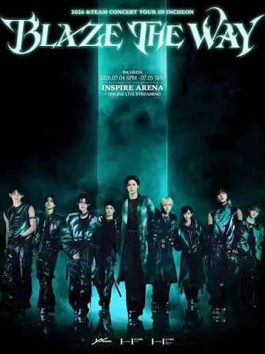 &TEAM BLAZE THE WAY 演唱會 仁川 Inspire Arena