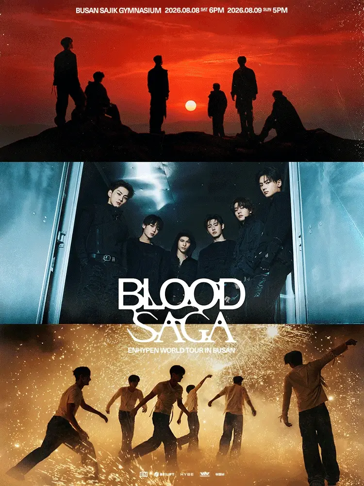 ENHYPEN WORLD TOUR BLOOD SAGA IN BUSAN 釜山 社稷室內體育館