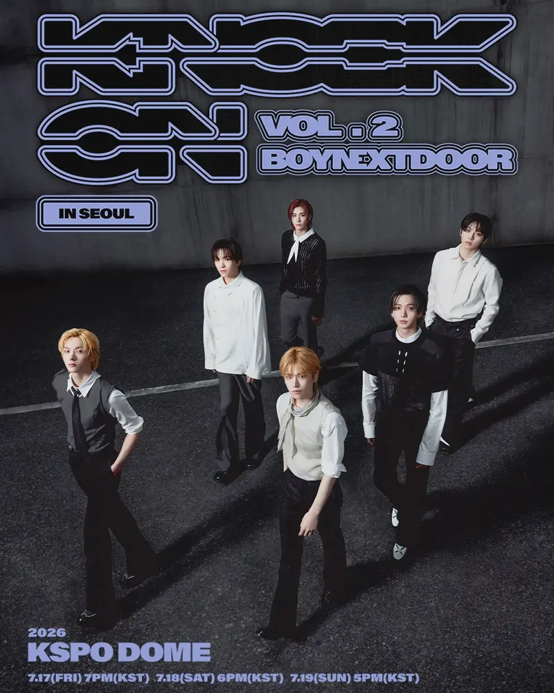 BOYNEXTDOOR KNOCK ON Vol.2 演唱會 首爾 KSPO Dome