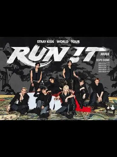 Stray Kids RUN IT SEOUL 世界巡迴演唱會 首爾 KSPO Dome