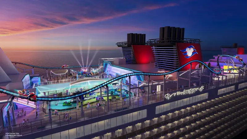 Ironcycle Test Run |  Source: Disney Cruise Line