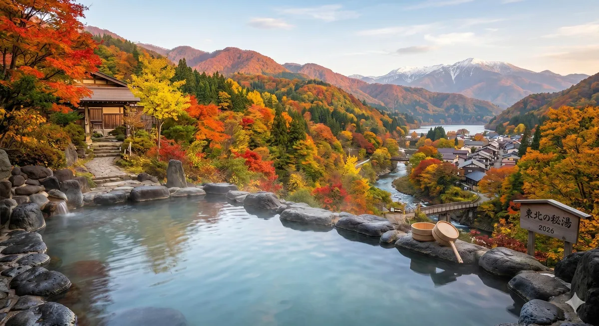 【2026 東北溫泉全攻略】祭典後的避世之道:精選五大名湯秘境,從古湯到絕景的極致療癒