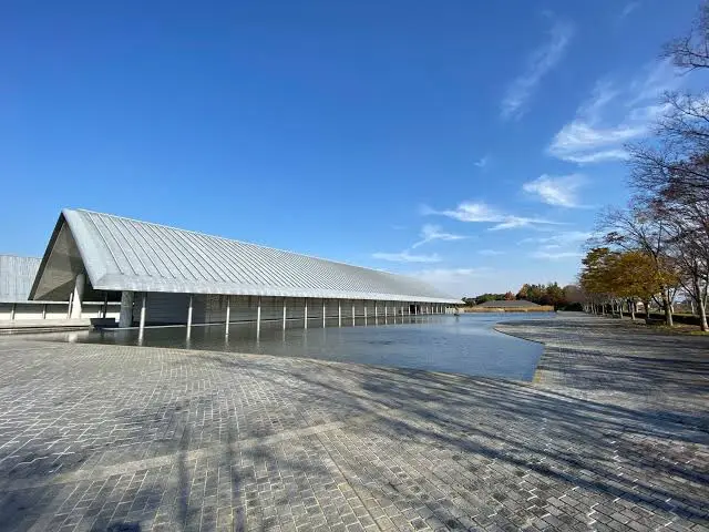 守山佐川美術館水景建築示意