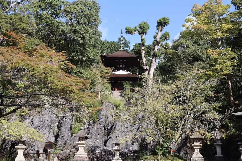 大津石山寺與紫式部源氏物語意象示意