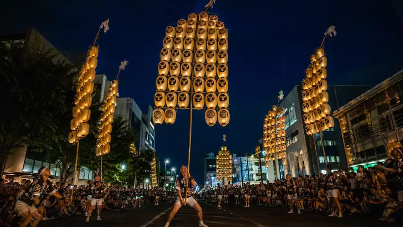 秋田竿燈祭 2026 攻略｜時間、看點、觀賞位置與交通一次看