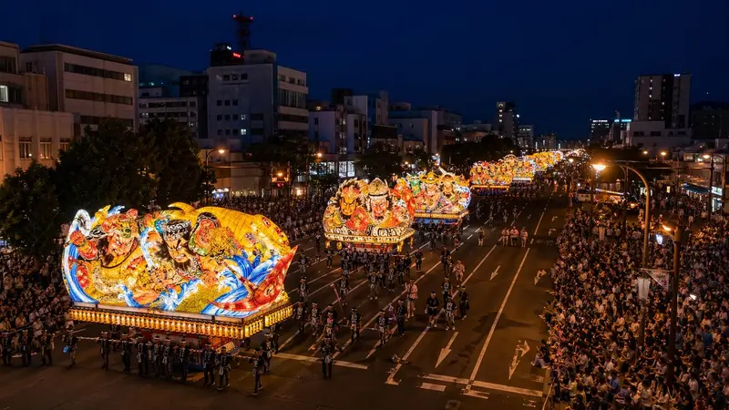 青森睡魔祭夜間巡演