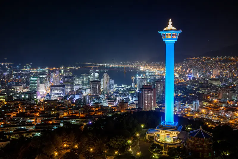第一次去釜山塔必看！門票、夜景、免爬坡上山路線完整攻略