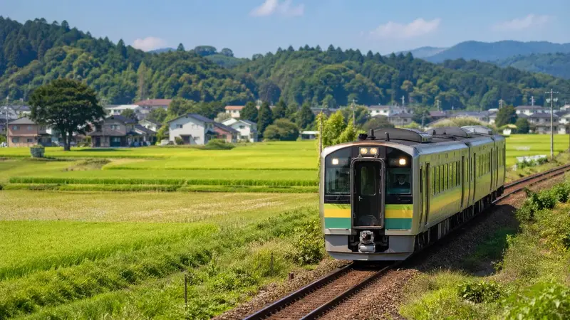 日本地區版 JR Pass 與區域鐵路旅行概念圖