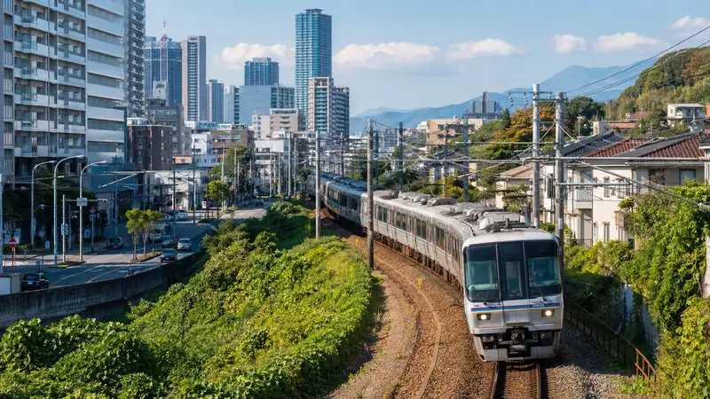 日本私鐵與都市近郊路線示意圖
