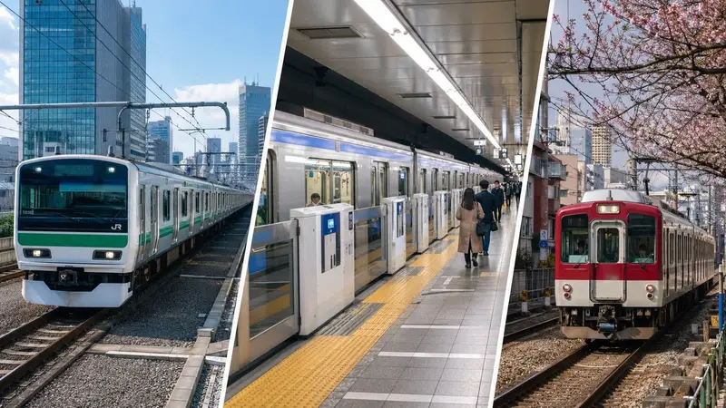 日本大眾交通怎麼搭？新手必懂的 JR、地鐵、私鐵一次看