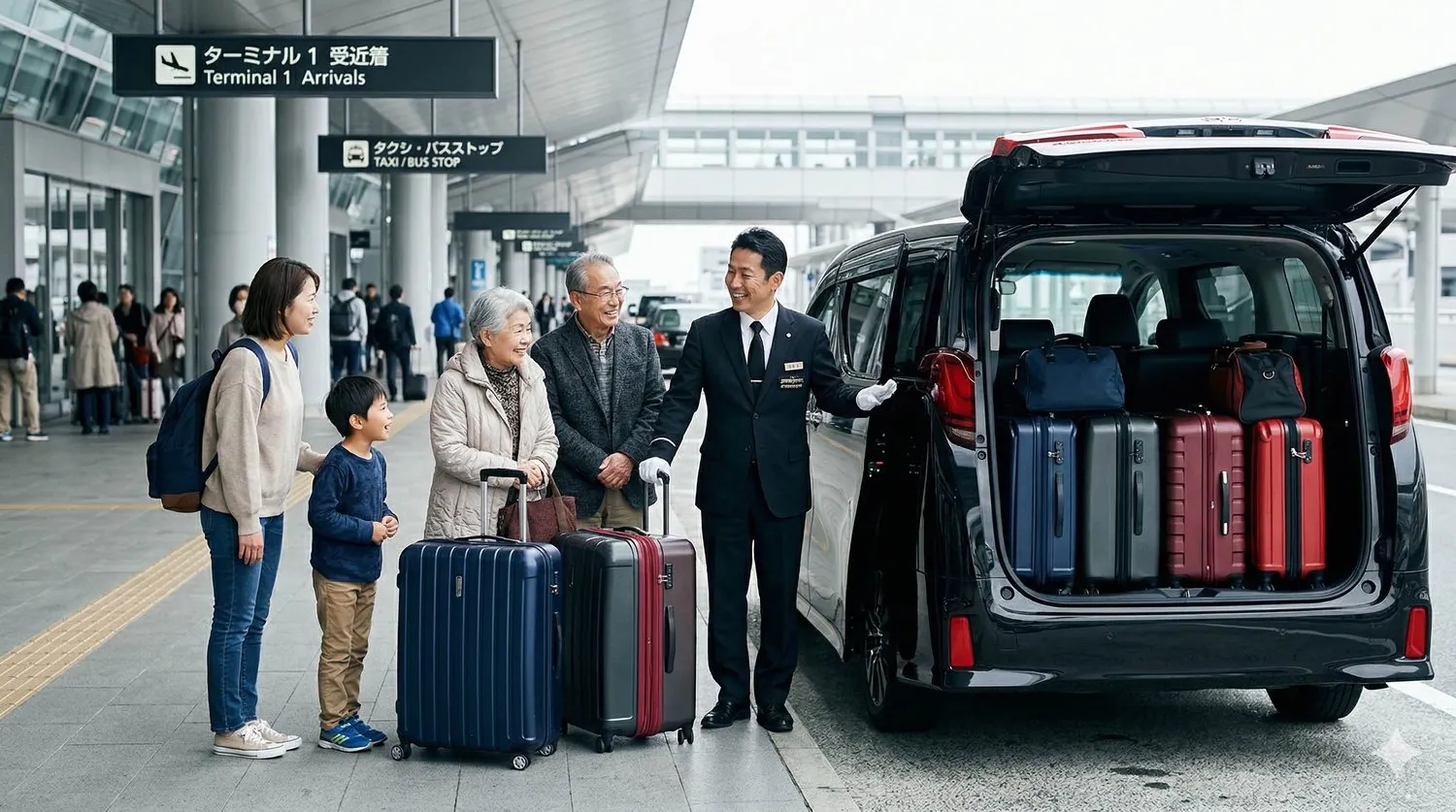 關西機場到大阪京都：包車接送讓旅程從第一刻就輕鬆