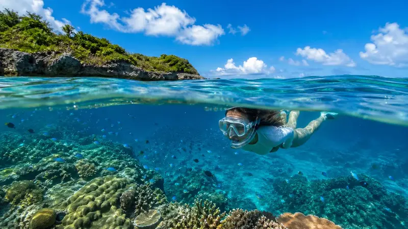 宮古島海上活動與浮潛潛水氛圍圖