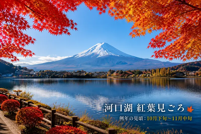 富士山賞楓 2026|河口湖紅葉迴廊、紅葉隧道與御殿場購物一次看