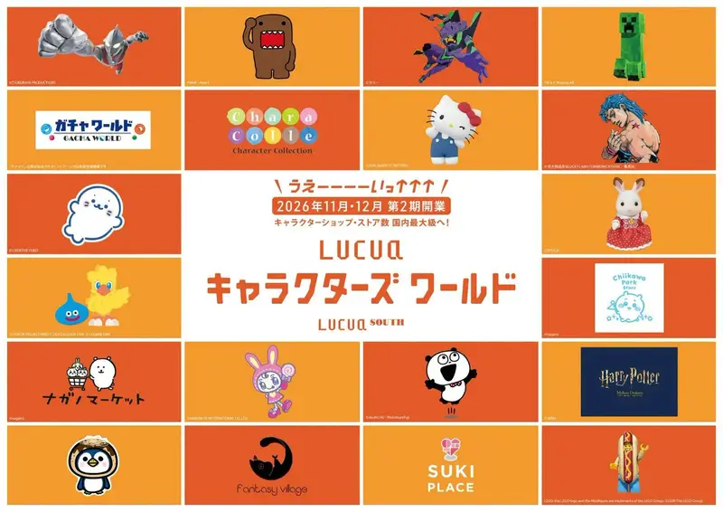 LUCUA Characters World