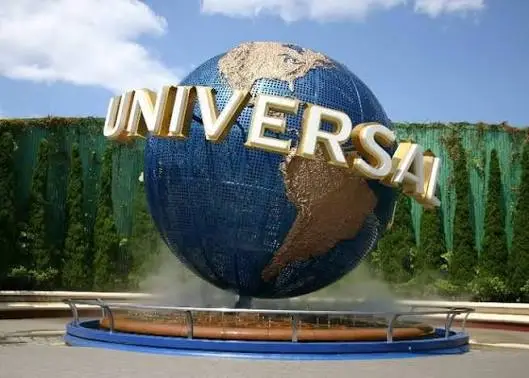 USJ入口大門與售票處實景示意