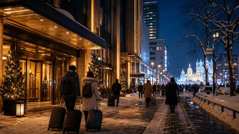札幌雪祭住宿怎麼選？大通、札幌站、薄野住哪裡最方便一次看
