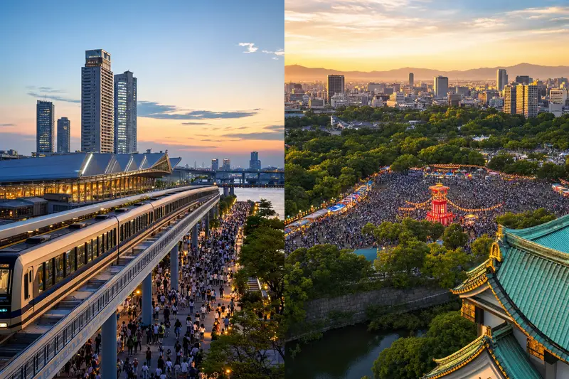 東京與大阪兩種 Summer Sonic 會場旅行氛圍對比