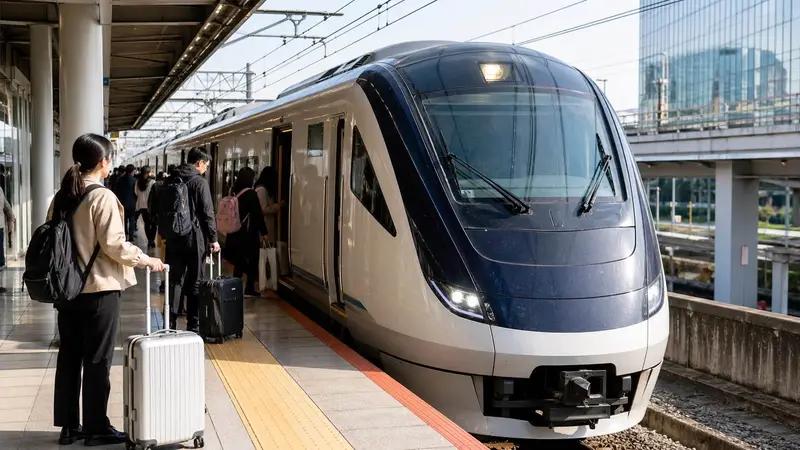 成田機場進東京市區的機場鐵路代表圖