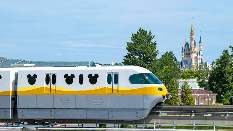 舞濱站前迪士尼度假區線單軌電車