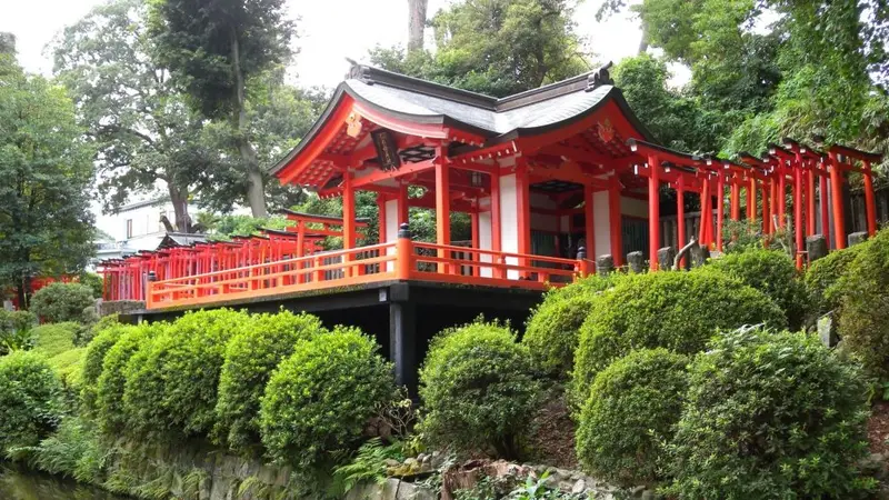 乙女稲荷神社千本鳥居參道