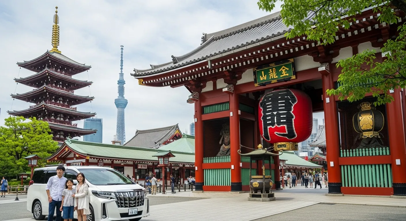 東京市區包車一日遊：帶全家輕鬆玩遍經典景點
