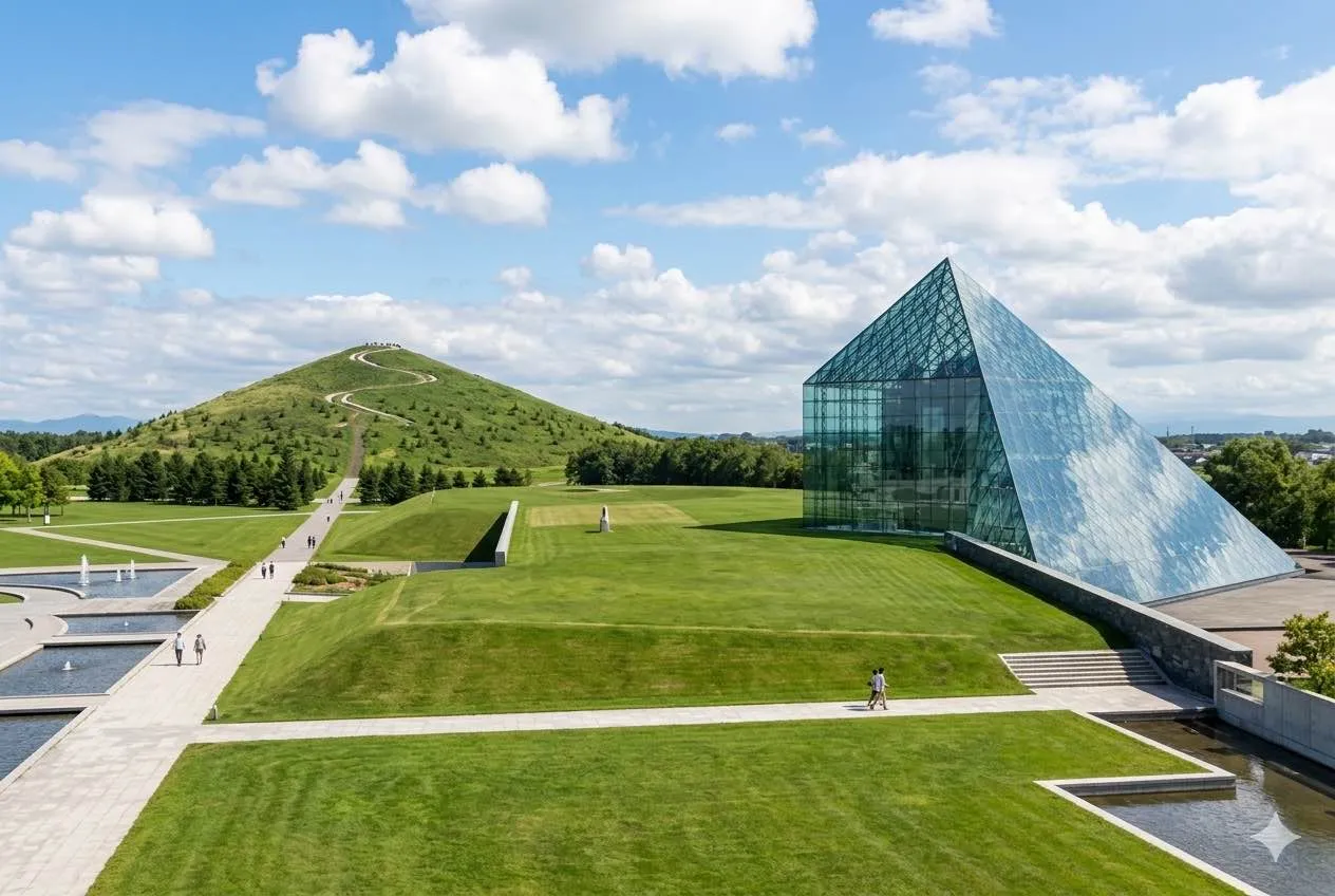 莫埃來沼公園玻璃金字塔