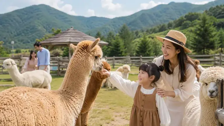 大關嶺・草泥馬牧場