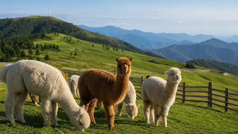 大關嶺・草泥馬牧場