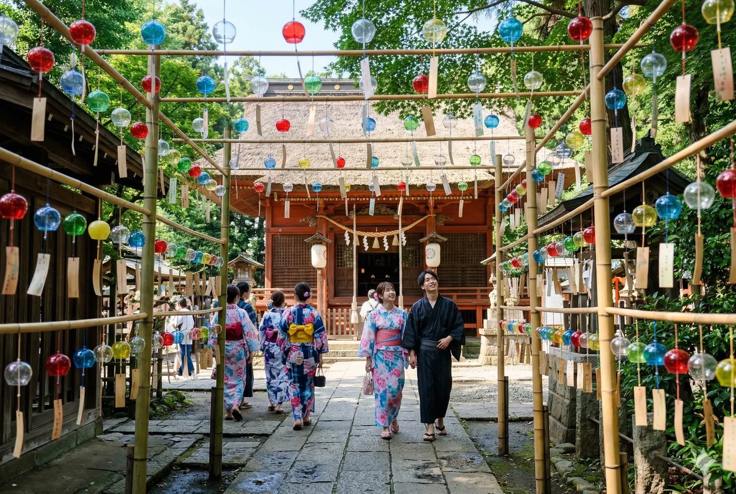 川越冰川神社結緣風鈴
