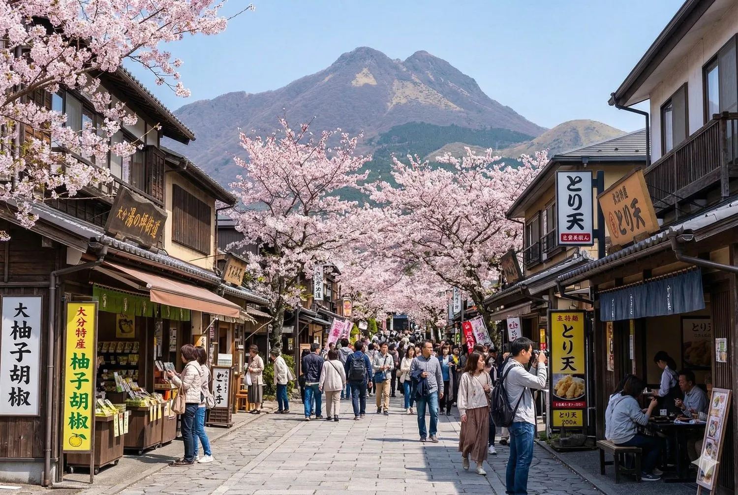 湯布院湯之坪街道散步