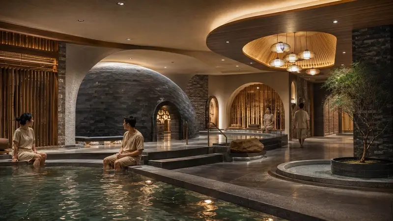 釜山 Spa Land 汗蒸幕