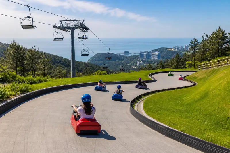 Skyline Luge 釜山斜坡滑車賽道