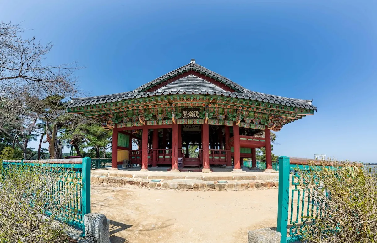 江陵鏡浦台朝鮮五大名亭