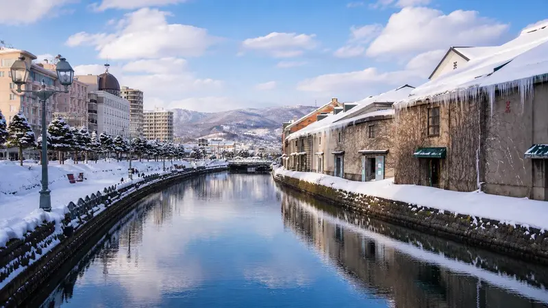 小樽運河雪季