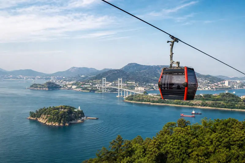 麗水海上纜車跨海