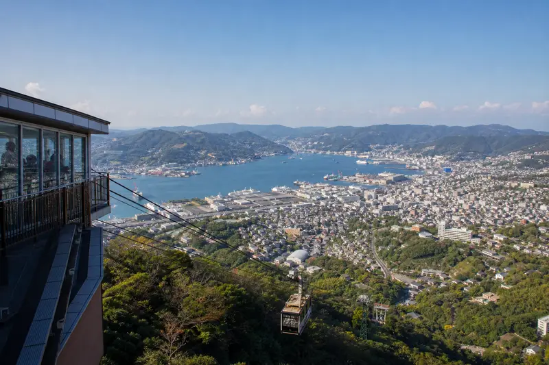 稻佐山展望長崎港