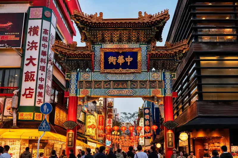 橫濱中華街牌樓